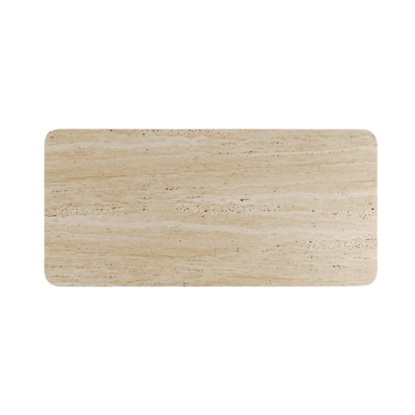 Arte Marble Garibaldi Traverten Yemek Masası