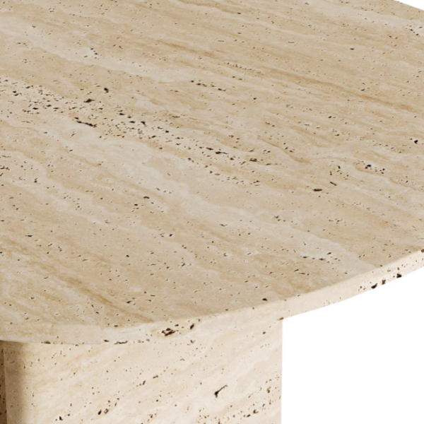 Arte Marble Farroupilha Traverten Yemek Masası