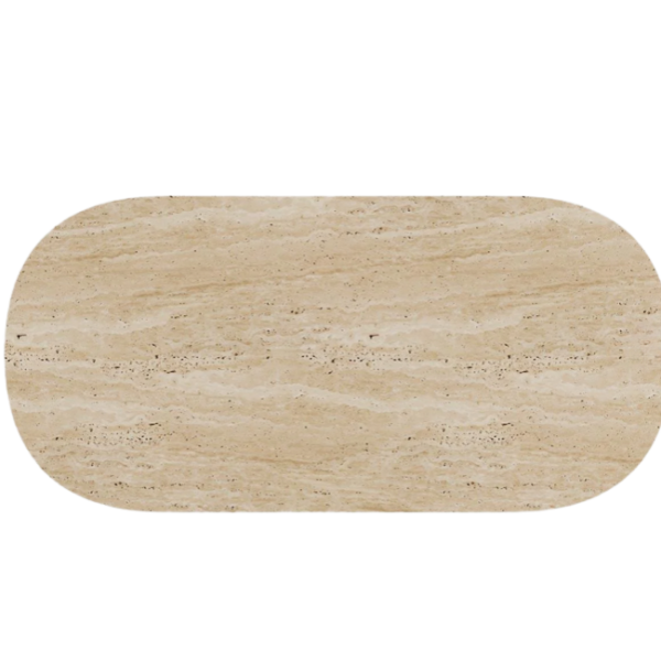 Arte Marble Farroupilha Traverten Yemek Masası