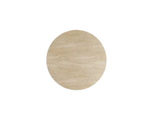 Arte Marble Sananduva Traverten Yuvarlak Yemek Masası