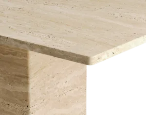 Arte Marble Viamao Traverten Yemek Masası