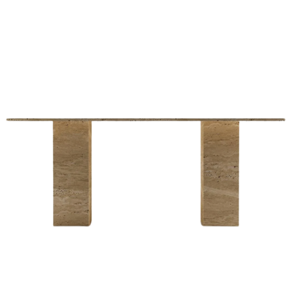 Arte Marble Guaiba Traverten Yemek Masası