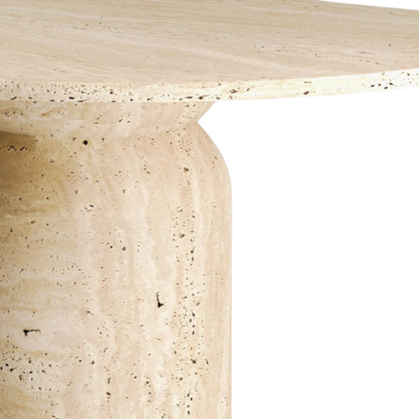 Arte Marble Osorio Traverten Yemek Masası