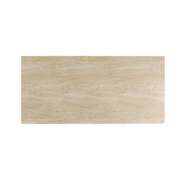 Arte Marble Mostardas Traverten Yemek Masası