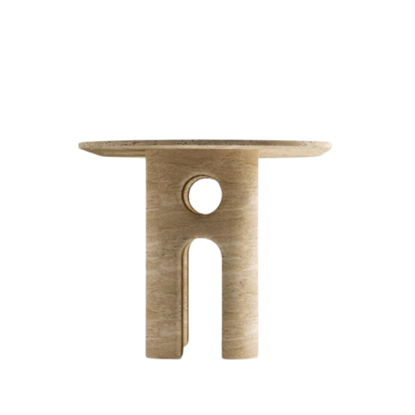Arte Marble Triunfo Traverten Yemek Masası