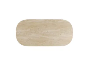 Arte Marble Piratini Traverten Yemek Masası