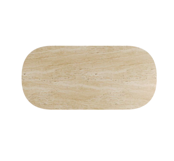 Arte Marble Contagem Traverten Yemek Masası