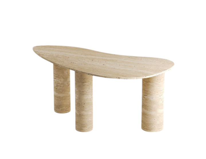 Arte Marble Paracatu Traverten Yemek Masası