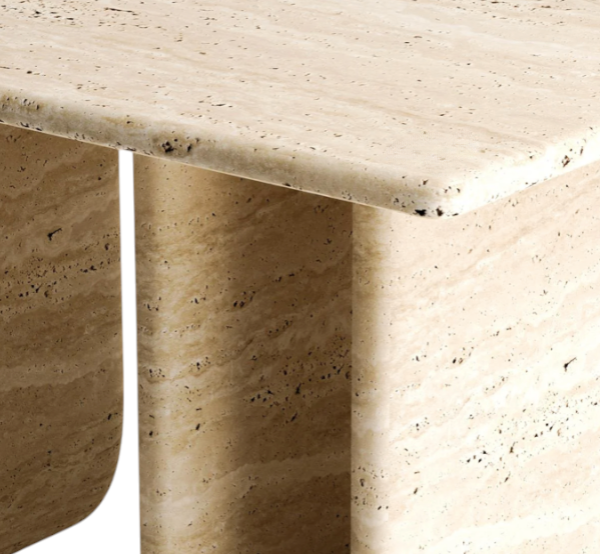 Arte Marble Sabara Traverten Yemek Masası