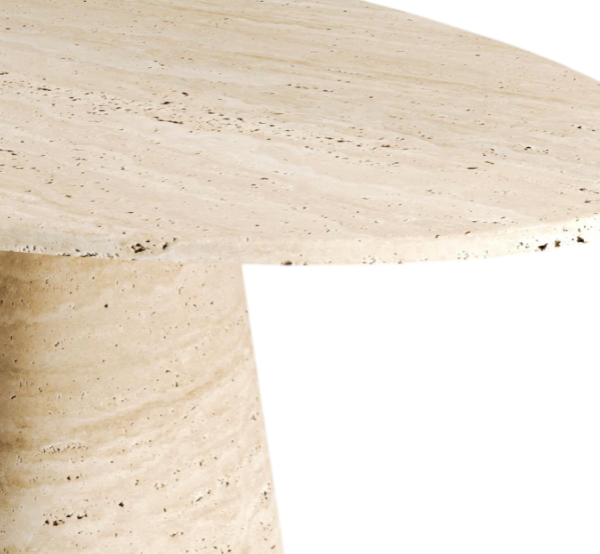 Arte Marble Congonhas Traverten Yemek Masası