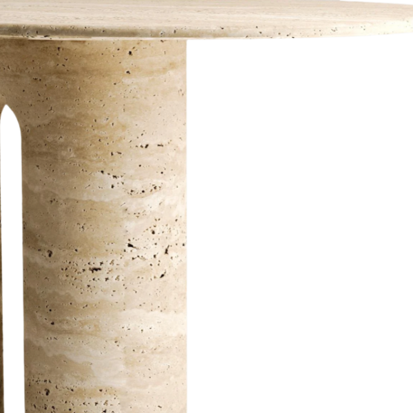 Arte Marble Caratinga Traverten Yemek Masası