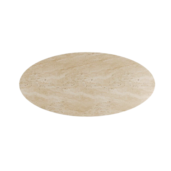 Arte Marble Alfenas Traverten Yemek Masası