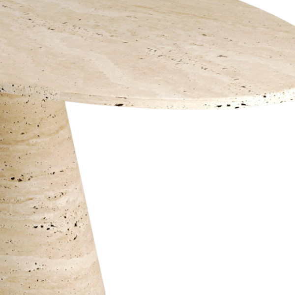 Arte Marble Alfenas Traverten Yemek Masası