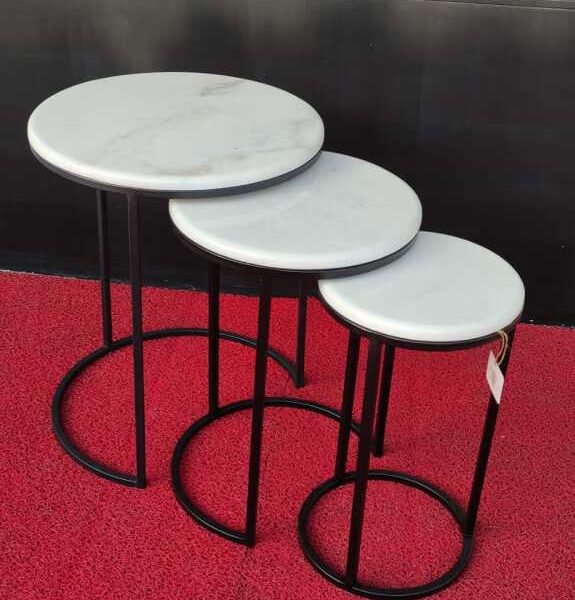 Arte Marble Amparo Kemalpaşa 3'lü Zigon Takımı