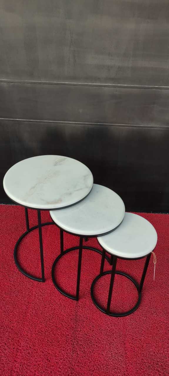 Arte Marble Amparo Kemalpaşa 3'lü Zigon Takımı