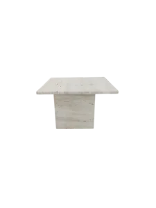 Arte Marble Traverten Lamel Çıtalı Orta Sehpa